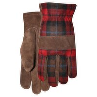 MidWest Leather Thinsulate Lined Gloves, L, 1 Each