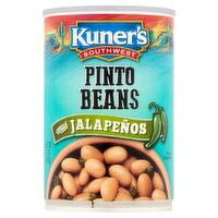 Kuner's Southwest Mild Jalapeños Pinto Beans, 15 oz