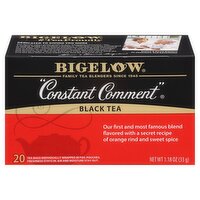 Bigelow "Constant Comment" Black Tea Bags, 20 count, 1.18 oz, 20 Each