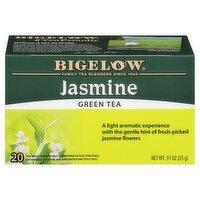 Bigelow Jasmine Green Tea Bags, 20 count, .91 oz, 20 Each