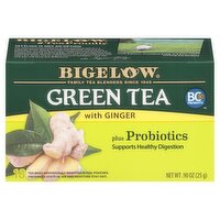 Bigelow Green with Ginger Tea Bags, 18 count, .90 oz, 18 Each