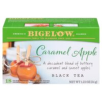 Bigelow Caramel Apple Black Tea Bags, 18 count, 1.23 oz, 1.23 Ounce