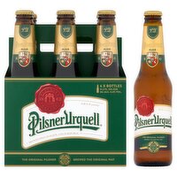 Pilsner Urquell The Original Pilsner Beer, 11.2 fl oz, 6 count