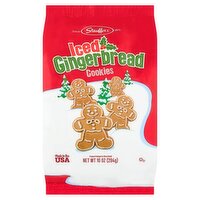 Stauffer's Iced Gingerbread Cookies, 10 oz