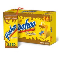 Yoo-Hoo Chocolate Drink Family Pack, 6.5 fl oz, 32 count