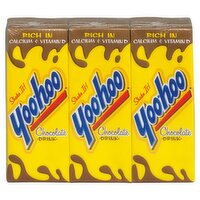 Yoo-Hoo Chocolate Drink, 6.5 fl oz, 3 count