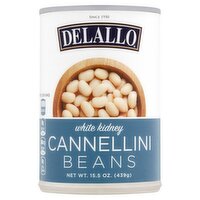 DeLallo White Kidney Cannellini Beans, 15.5 oz