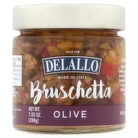 DeLallo Olive Bruschetta, 7.05 oz, 7.1 Ounce