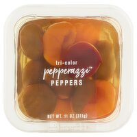 Delallo Pepperazzi Tri-Color Peppers, 11 oz