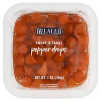 DeLallo Sweet & Tangy Pepper Drops, 7 oz