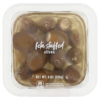 DeLallo Feta Stuffed Olives, 8 oz