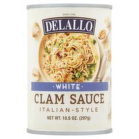 DeLallo Italian-Style White Clam Sauce, 10.5 oz