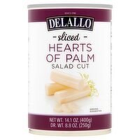 DeLallo Sliced Salad Cut Hearts of Palm, 14.1 oz