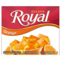 Royal Orange Gelatin, 1.41 oz, 1 Ounce