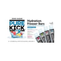 Pure Kick Zero Sugar Hydration Freezer Bars Variety Pack, 1.25 oz, 20 count