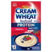 Cream of Wheat Original Protein Instant Hot Cereal, 1.34 oz, 6 count
