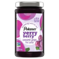 Polaner Verry Berry Concord Grape Fruit Spread, 15.25 oz