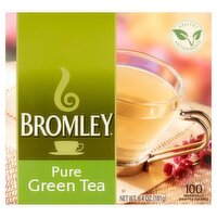 Bromley Pure Green Tea Bags, 100 count, 6.4 oz, 100 Each