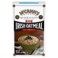 McCann's Quick & Easy Steel Cut Irish Oatmeal, 16 oz, 16 Ounce