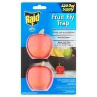 Raid Fruit Fly Trap, 2 count