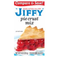 JIFFY Pie Crust Mix, 9 oz