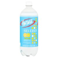 Vintage Lemon Lime Seltzer, 33.8 fl oz