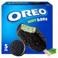 Oreo Mint Frozen Dairy Dessert Bars, 5 count, 13.7 fl oz