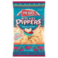 Herr's Bite Size Dippers Tortilla Chips, 12 oz, 13.5 Ounce