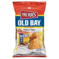 HERR'S Old Bay Seasoned Potato Chips, 7 3/4 oz, 7.75 Ounce