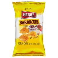 HERR'S Barbecue Flavored Potato Chips, 7 3/4 oz