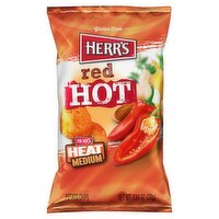 HERR'S Red Hot Potato Chips, 7.75 oz, 7.75 Ounce