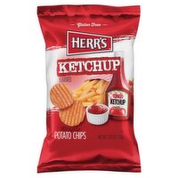 Herr's Ketchup Flavored Ripple Potato Chips, 2 1/2 oz