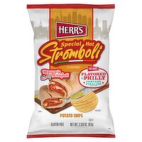 Herr's Special Hot Stromboli Flavored Potato Chips, 2 3/8 oz, 2.38 Ounce