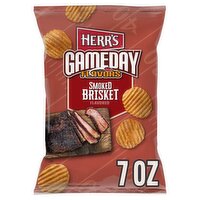 Herr's Gameday Flavors Smoked Brisket Flavored Potato Chips, 7 oz