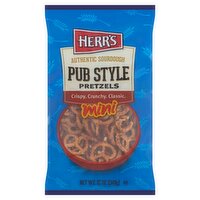 Herr's Mini Authentic Sourdough Pub Style Pretzels, 12 oz