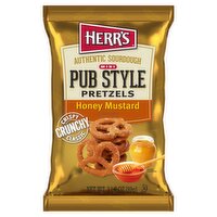 Herr's Honey Mustard Flavored Mini Pub Style Pretzels, 3 1/2 oz