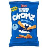 Herr's Chomz Crunchy Cheesy Honeybuzz! Sweet Honey Cheese Flavored Snack, 3 oz, 3 Ounce