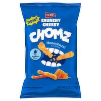 Herr's Chomz Crunchy Cheesy Honeybuzz! Sweet Honey Cheese Flavored Snack, 8 oz