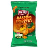 Herr's Jalapeño Poppers Flavored Cheese Curls, 7 1/2 oz, 7.5 Ounce