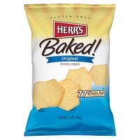 HERR'S Baked! Original Potato Crisps, 7 oz, 7 Ounce