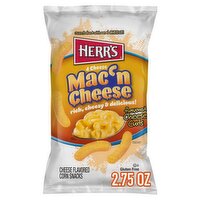 Herr's Mac 'N Cheese Curls Cheese Flavored Corn Snacks, 2 3/4 oz