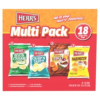 Herr's Single Serve Bags Multi Pack, 1 oz, 18 count