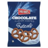 Herr's Chocolate Flavor Coated Pretzels, 3 1/2 oz, 3.5 Ounce