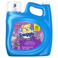 Snuggle Lavender & Vanilla Orchid Fabric Conditioner, 181 loads, 145 fl oz