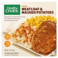 Healthy Choice Meatloaf & Mashed Potatoes, 11 oz