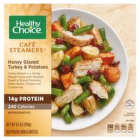 Healthy Choice Café Steamers Honey Glazed Turkey & Potatoes, 9.5 oz