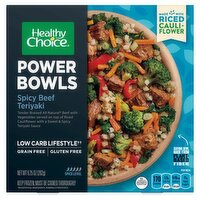 Healthy Choice Spicy Beef Teriyaki Protein Bowls, 9.25 oz