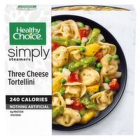 Healthy Choice Simply Steamers Three Cheese Tortellini, 9 oz