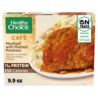 Healthy Choice Café Meatloaf with Mashed Potatoes, 9.9 oz