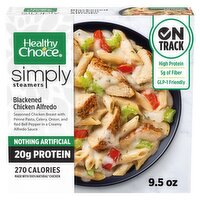 Healthy Choice Simply Steamers Blackened Chicken Alfredo, 9.5 oz